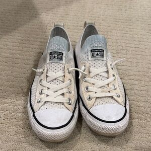 Converse Chuck Taylor All Star Knit Slip-On Sneakers in White